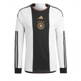 Herren Fußballbekleidung Deutschland Heimtrikot WM 2022 Langarm
